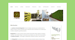 Desktop Screenshot of minigarden.cl